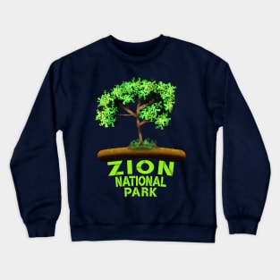 Zion National Park Crewneck Sweatshirt